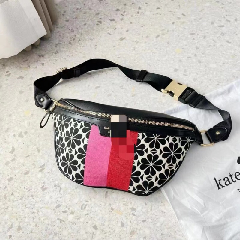 kate bag spade New Waist bag Woven Jacquard High Quality Chest bag