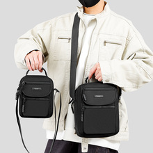 男包秋季时尚新款跨境风潮防泼水尼龙布包单肩斜挎包休闲手提小包