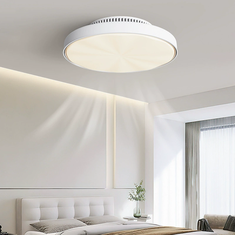Smart air fan for bedroom, antibacterial ceiling light, eyes protection