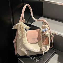 艾米兔女包新款时尚单肩大容量托特包百搭通勤小众双肩包包