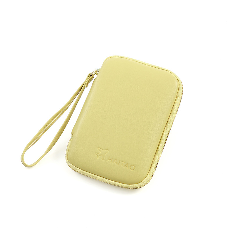 Bolsa de tarjetas, pasaporte, clip, bolsa de llaves, cremallera multifuncional, bolsa de cambio en un solo documento, bolsa de almacenamiento para lápiz labial, bolsa de auriculares