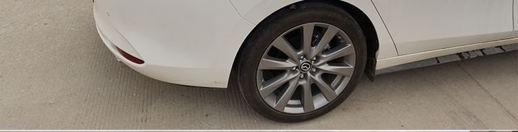 Suitable for 20-22 next generation Mazda 3 Angksera modified blade rear wing Angksera fixed wing