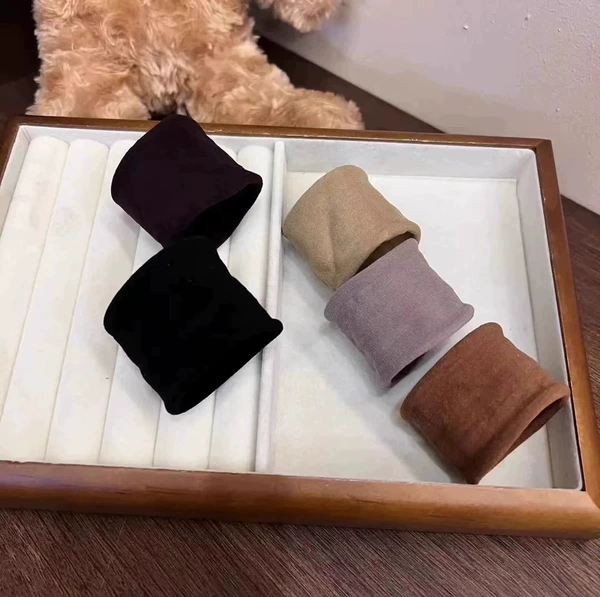 Плоские, кофейный (5 шт.)
