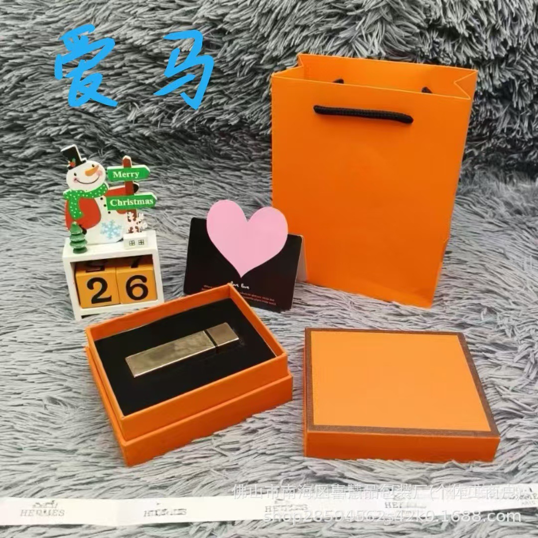 에르메스 스타일 립스틱 케이스; 카드 슬롯 립스틱 세트