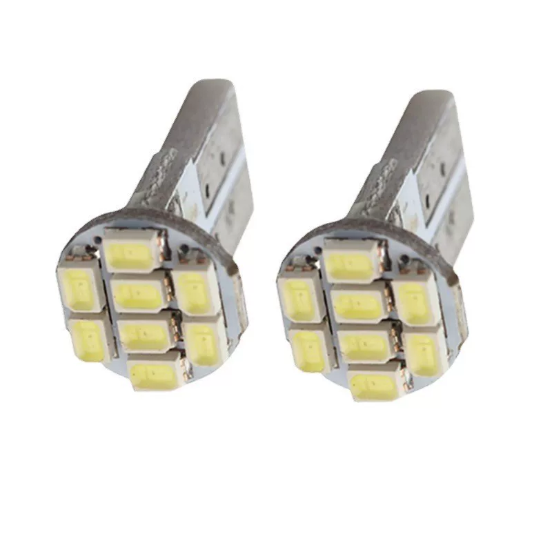 Плата с автомобильными светодиодами 12V T10 8 SMD 1206 — светодиод для номерного знака T10