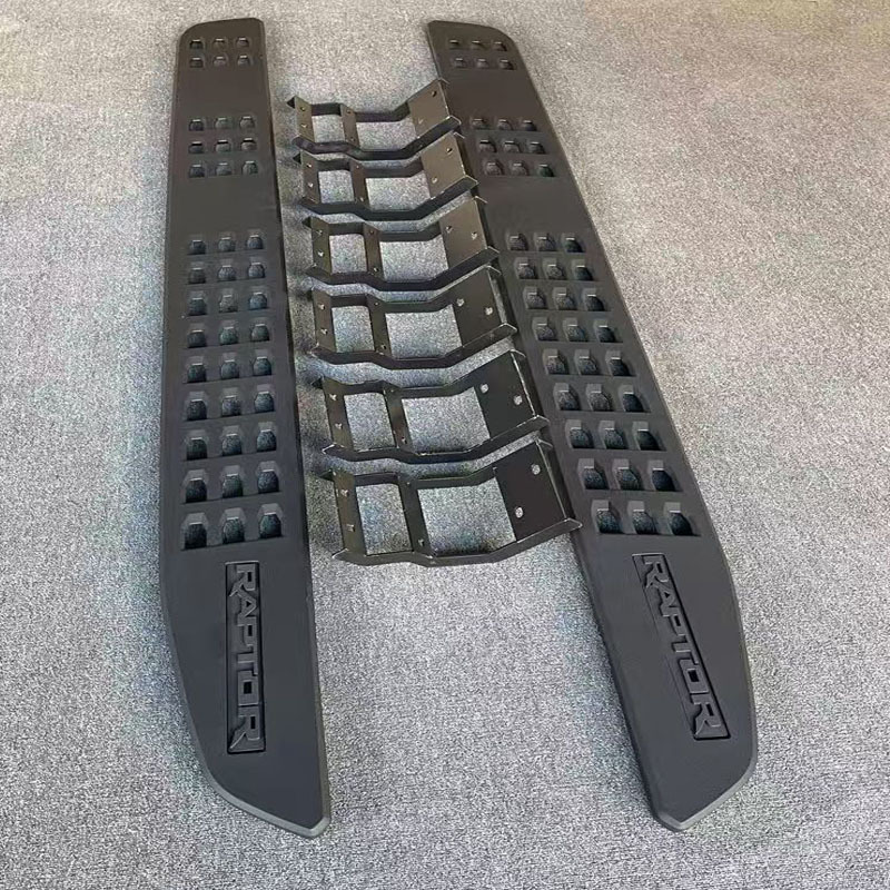 Suitable for Ford Raptor F150 Side Steps, F150 Foot Steps, Entry and Exit Welcome Steps, Pickup Truck Off-Road Model