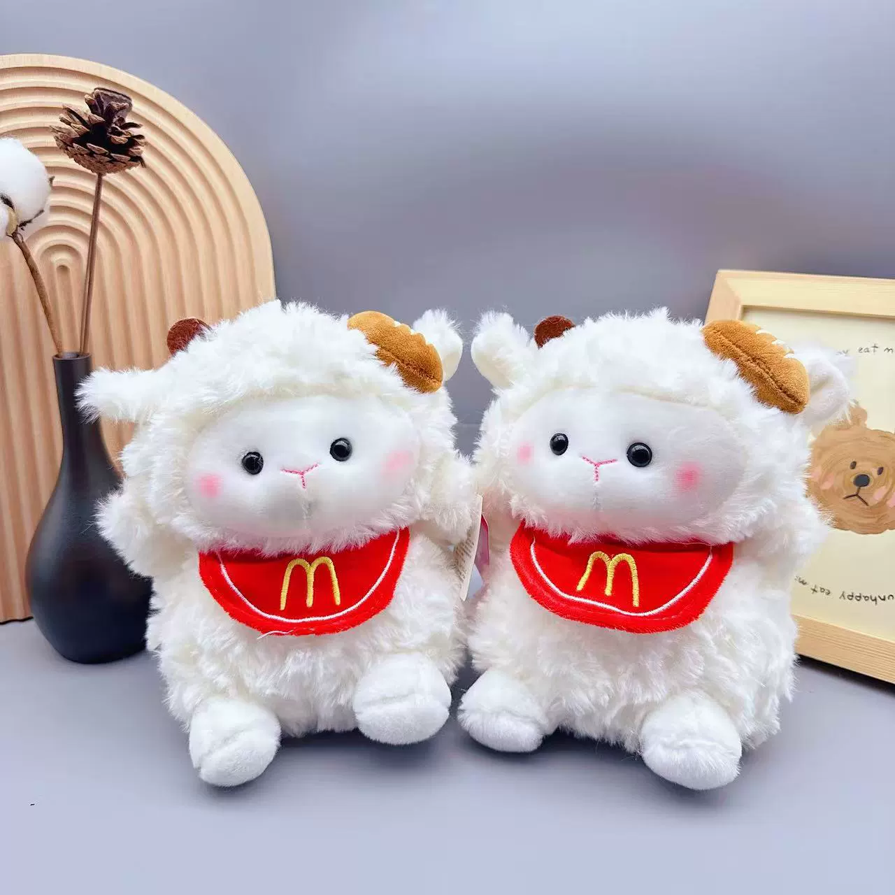 Плюшевая игрушка, кукла, новая коллекция, 8 дюймов, овца, подарок на день рождения