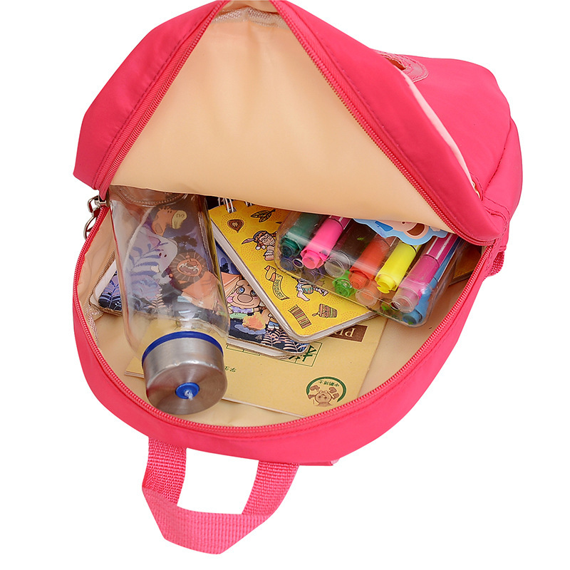 Otoño y invierno bolsas escolares de peluche para jardín de infantes bolsas de dibujos animados regalo para niños muñecas colgantes de hombro mochila de estudiantes niñas