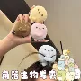 生物可爱毛绒公仔发卡