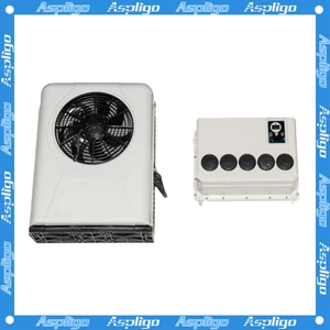 Factory wholesale car electric air conditioner split 12v24v backpack air conditioner suitable for RV truck engineering vehicle