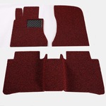 工厂直销12mm厚汽车丝圈PVC塑料脚垫加大码通用套装主驾专用防滑