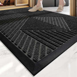 入户门地垫防滑橡胶户外耐脏地毯家用高端门垫大门口进门脚垫地面