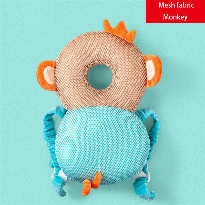 Protector de cabeza para bebés de 1 a 3 años, cojín de seguridad para la espalda