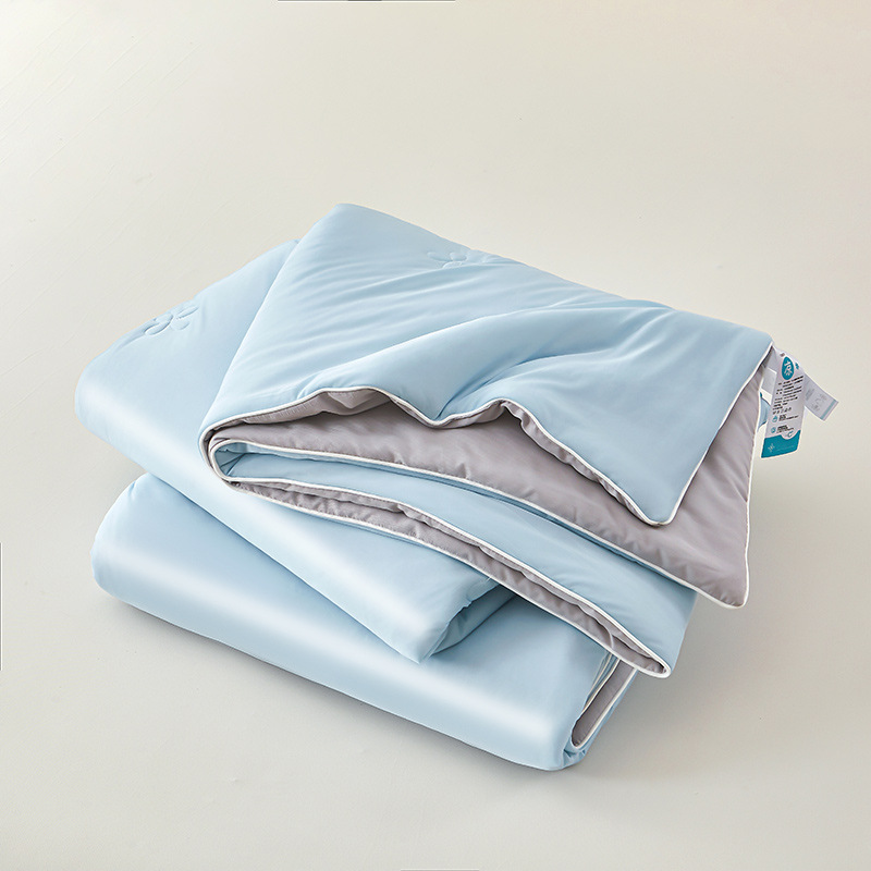 2026 nuevo tipo A de algodón de seda de spandex fría edredón de aire acondicionado de verano fría edredón de verano lavable con máquina edredón de agua