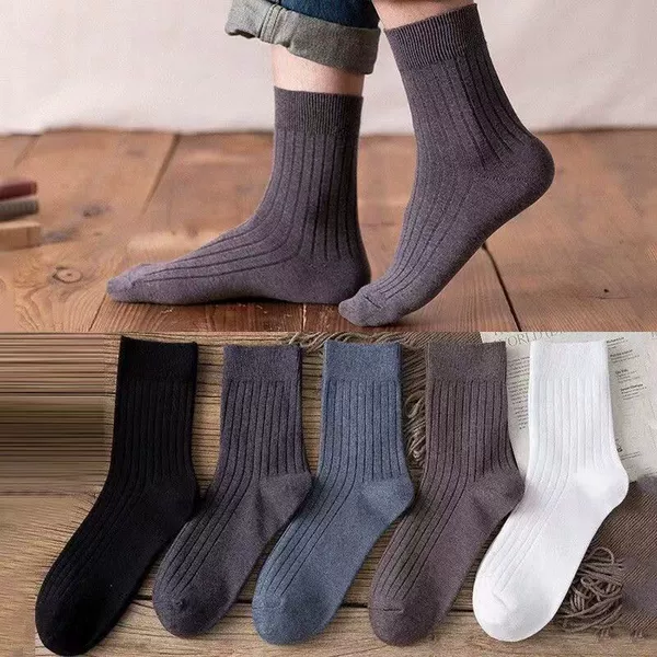 168 Anti -Double -needle men's socks