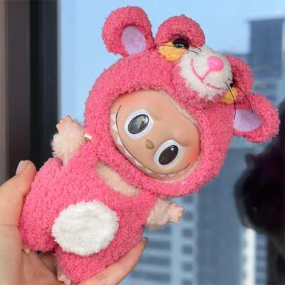 in stock labubu cloth vinyl 17cm clothes doll clothes peripheral cloth cloth headgear hairband hat scarf ring