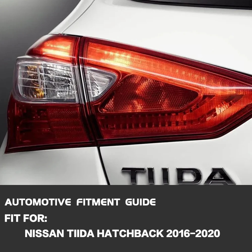 Aplicable a la lámpara trasera interna y externa de la derecha y la derecha de la lámpara trasera trasera de 16 - 20 años de Nissan Yida
