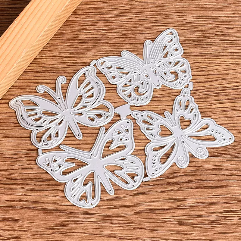 scrapbook DIY高碳钢蚀刻压花刀模 儿童益智手工纸艺植物压花刀模