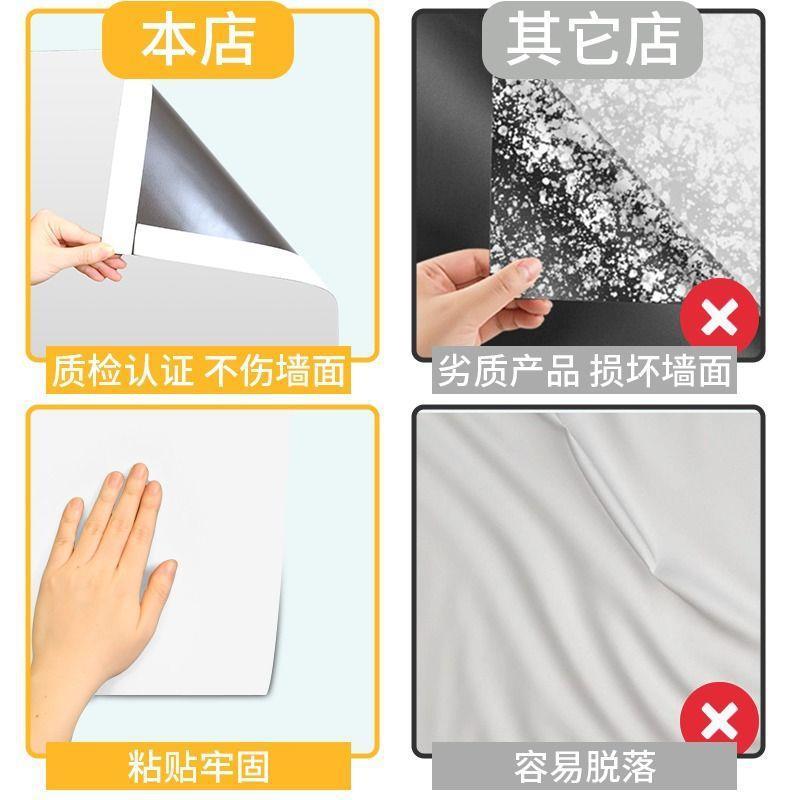 ホワイトボードのタブレットの磁気オフィスの壁の子供の教育の画板は磁気吸引の壁の家庭用の小さい黒板を取り除くことができます。|undefined