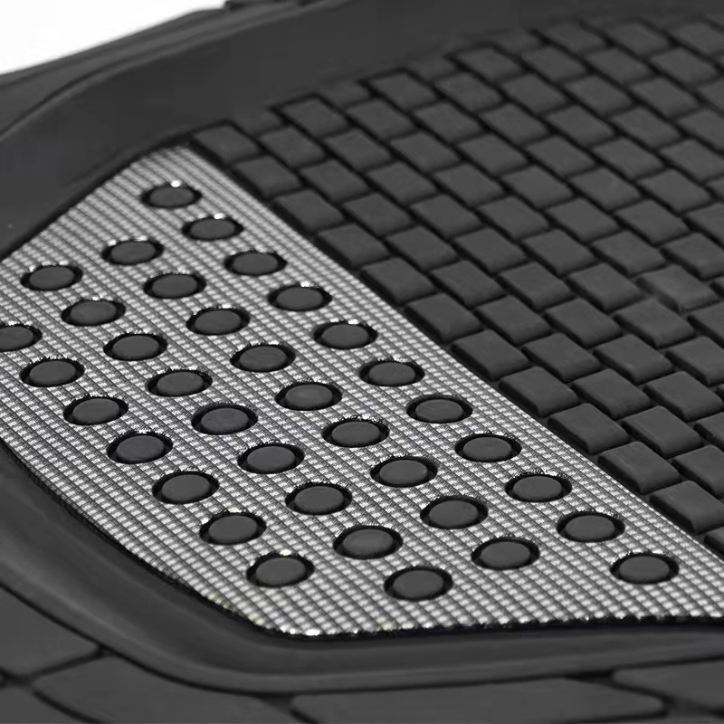 El Comercio exterior transfronterizo coche universal pie estera PVC diamante cuenca pie estera Conjunto de 4 piezas de 5 piezas Amazon AliExpress