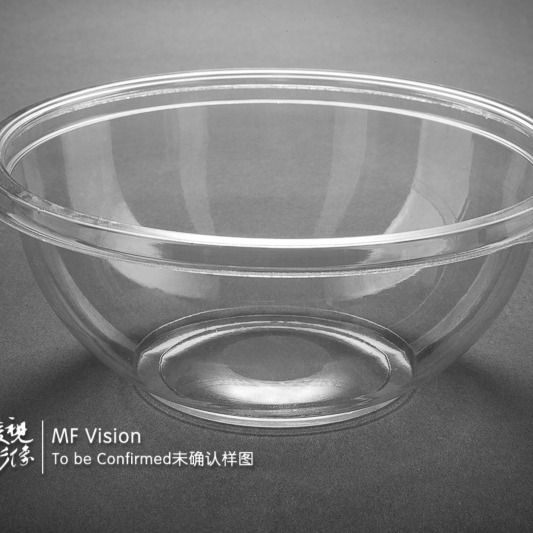 供应PET杯32盎司色拉碗沙拉碗蔬菜盒子水果盒保鲜盒一次性塑胶碗