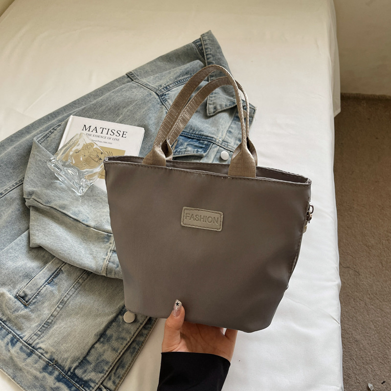 Verano simple y casual bolso pequeño de mano nuevo teléfono móvil bolso cuadrado pequeño bolso de compras todo fósforo bolso de tela ligero image 10