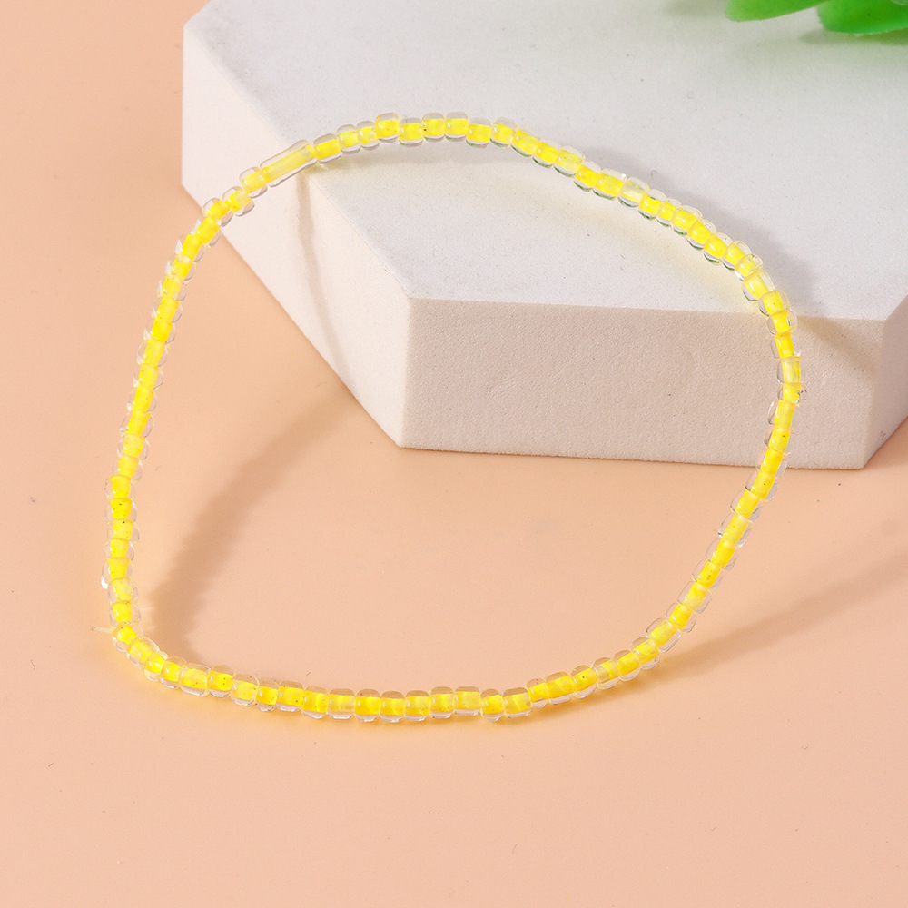 4g Weight Anklet Classification 1 Piece Quantity Holiday, Daily Occasion Plastic, Resin Material Round Pattern Spring&Summer Season Women's Gender Vacation, Classic Style Style Wholesale Jewelry Vacation Classic Style Round Plastic Resin Anklet 5