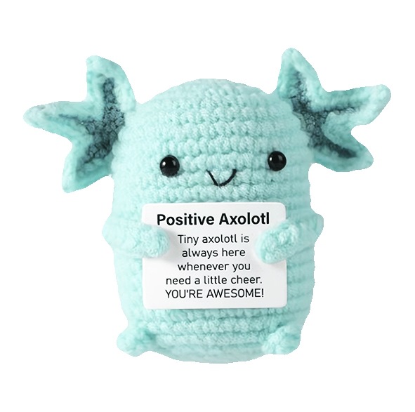 Fat Salamander 하늘색 본체 진한 청록색 면 P 카드