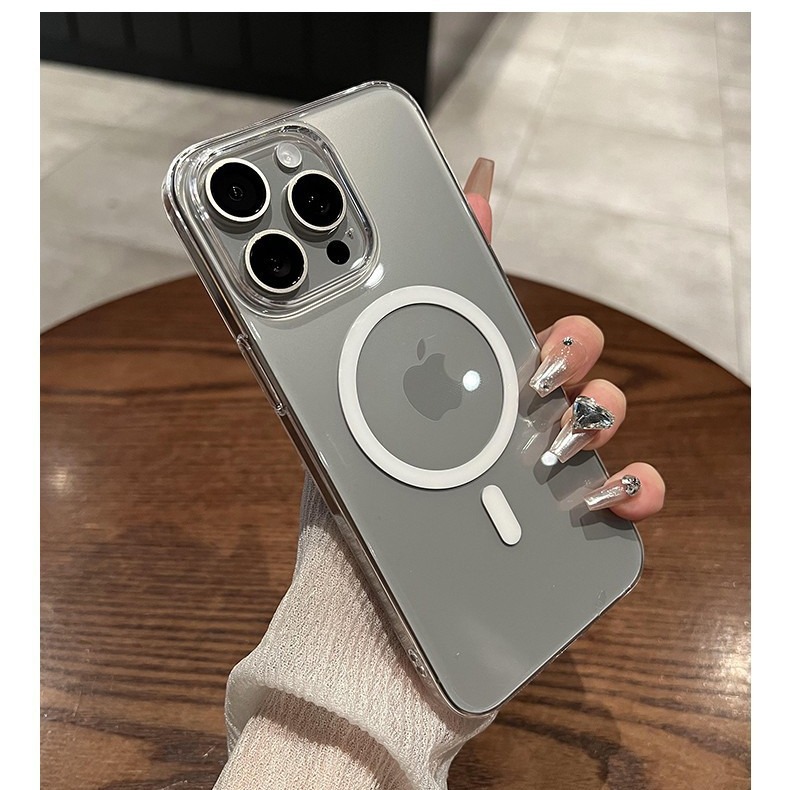Pc ultrafino magnético Apple 16promax anticaída ip16/15promax funda para teléfono móvil IP14/13/12P