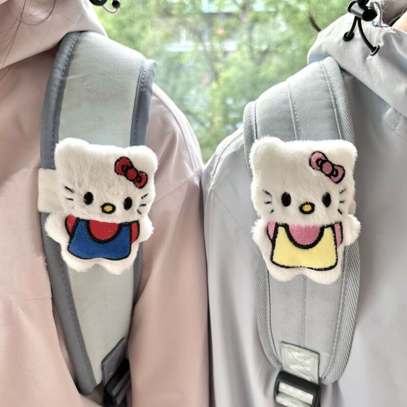 Hello Kitty Cute Backpack Pendant Dopamine Portable Versatile Authentic Popular Plush Abstract Backpack Sticker Hello Kitty Cute Backpack Pendant Dopamine Portable Versatile Authentic Popular Plush Abstract Backpack Sticker