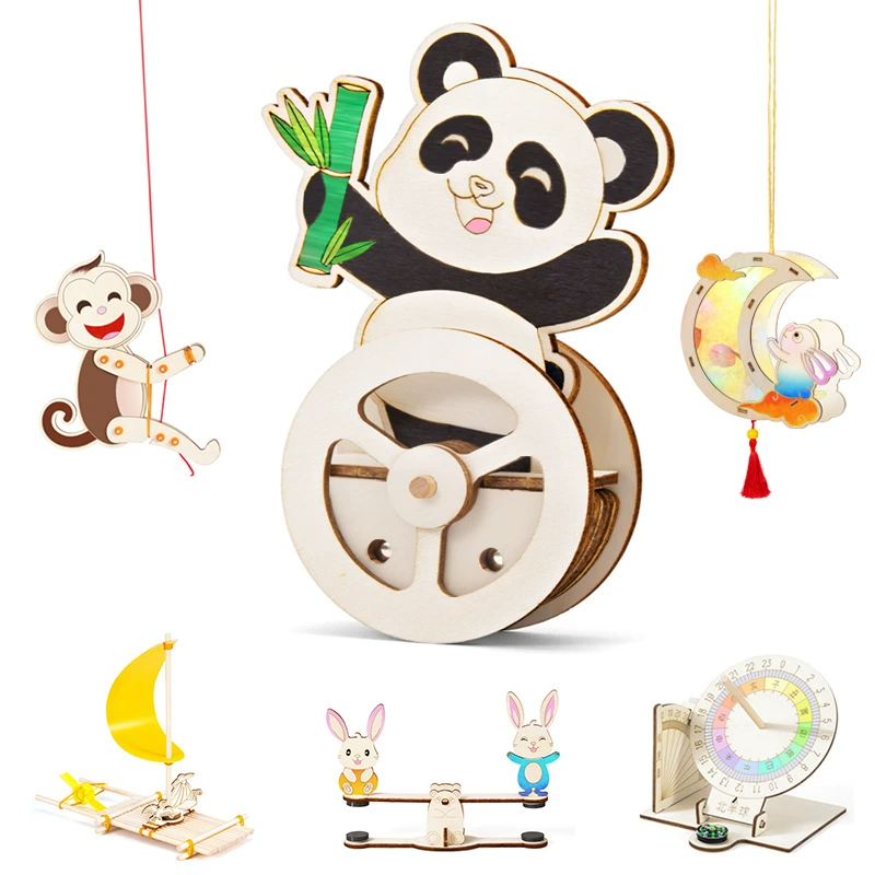 Materials set for experiments for kindergarten, DIY, science, generating electricity, mini experiment, Birthday gift