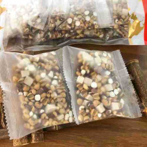 Stir-fried barley and poria tea, spring and summer, substitute health tea for brewing adzuki bean, red bean and barley tea soup packets