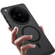 Grating Corrugated Pattern Suitable for OPPOFindX8S Mobile Phone Case High Permeability Magnetic Absorption Drop-proof reno13pro Protective Case