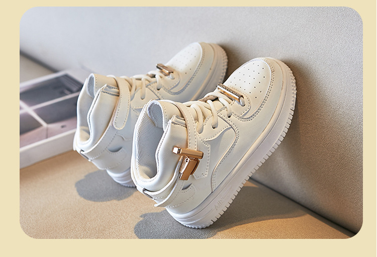  Women's Shoes Girls shoes spring and autumn style white shoes new children's sports shoes small dirty shoes super boys shoes sneakers trendy_voghion.com