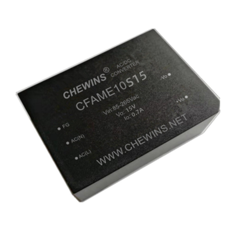 AC-DC电源模块85-264V输入220V转15V 10W单路稳压输出CFAME10S15