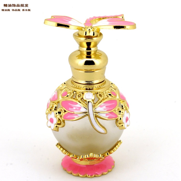 精油饰品网15ml球形蜻蜓款粉红蜻蜓盖香水瓶7.jpg