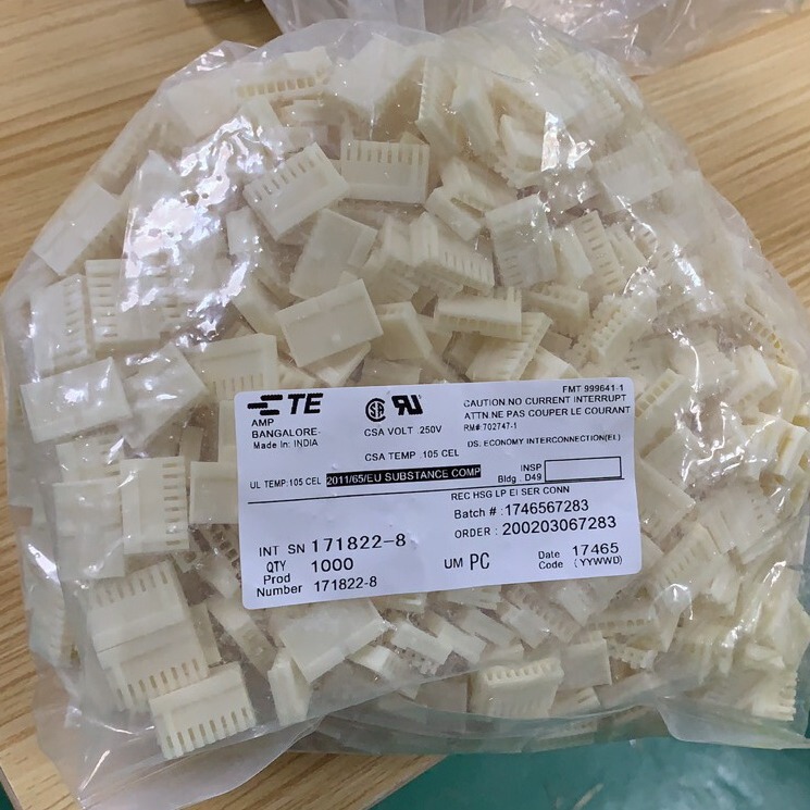Advantageous In-Stock Supply 171822-8: Supplying Genuine Te Connector Parts from the Original Manufacturer Advantageous In-Stock Supply 171822-8: Supplying Genuine Te Connector Parts from the Original Manufacturer