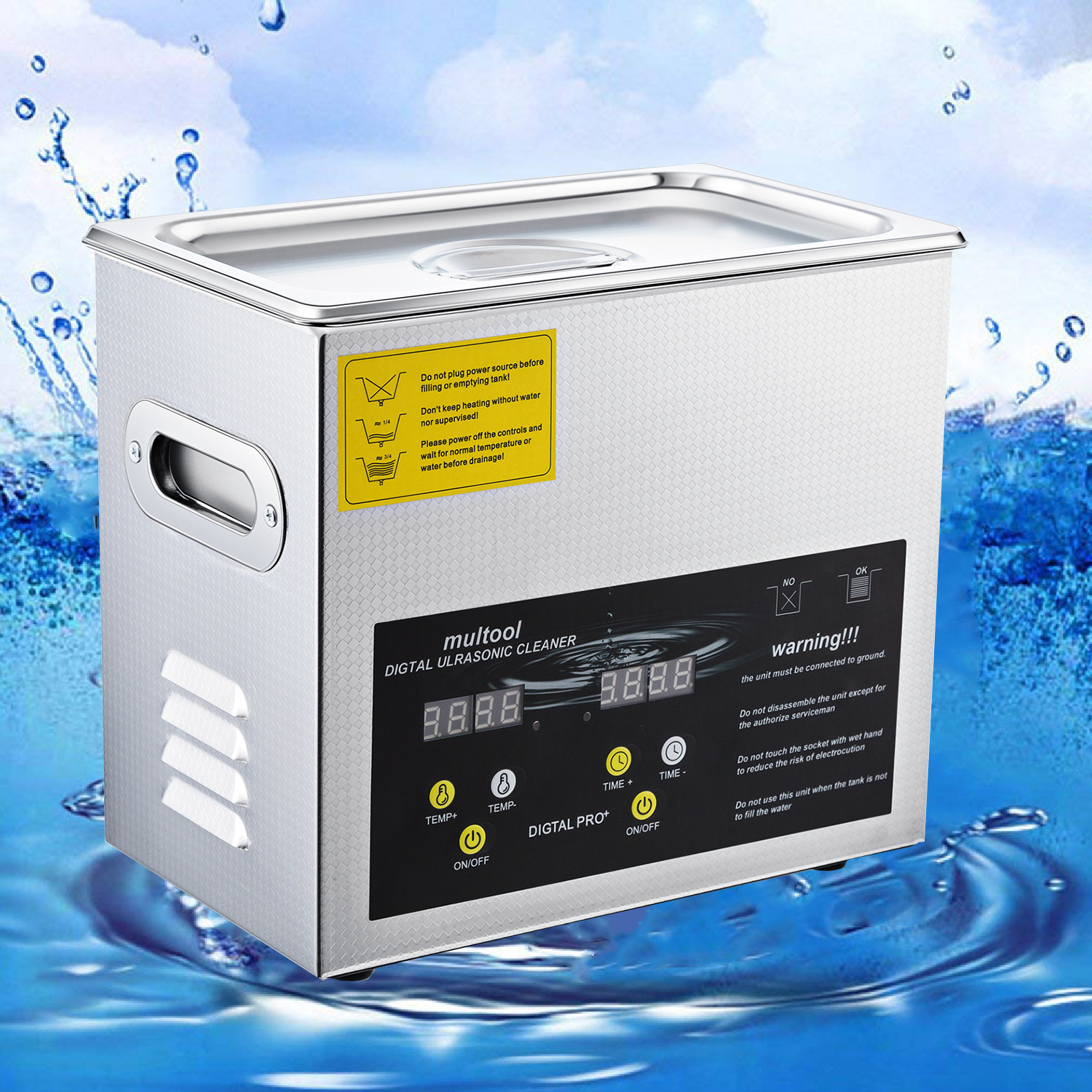 3.2 liter ultrasonic cleaning machine TH20A digital ultrasonic…