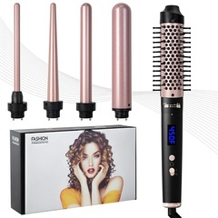 クロスボーダーアマゾンヘアアイロンマイナスイオンは髪を傷つけません32mm多機能家庭用自動ラージウェーブヘアアイロン