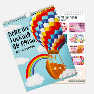 HERE WE FUCKING GO AGAIN Amazon Explosions Hot Air Balloon Version We're on the Calendar Again