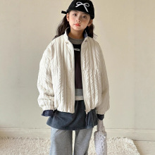 小红鱼女童棉服冬装2025新款韩版儿童秋冬加厚棉衣外套亲子装棉袄