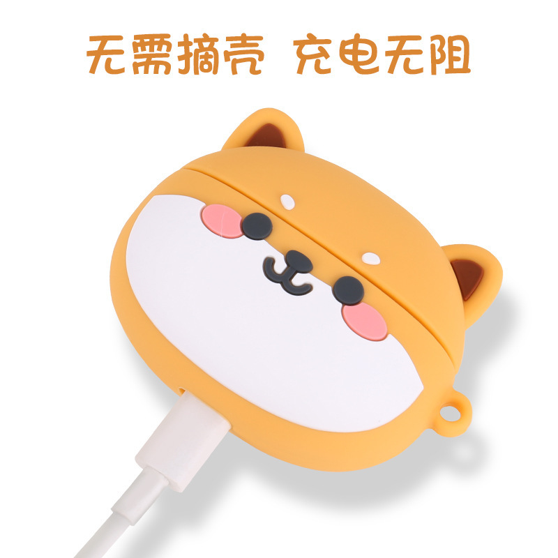 Suitable for walkers Bluetooth headset protective cover cartoon cute silicone case LOLLi3 headset protection card in stock