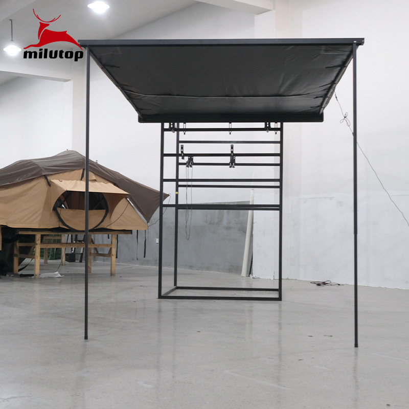 Mystery Deer Fábrica directa Carcasa de aluminio Carpa lateral Carpa de techo Carpa lateral Carpa lateral Carpa de aluminio Carpa lateral Toldo lateral