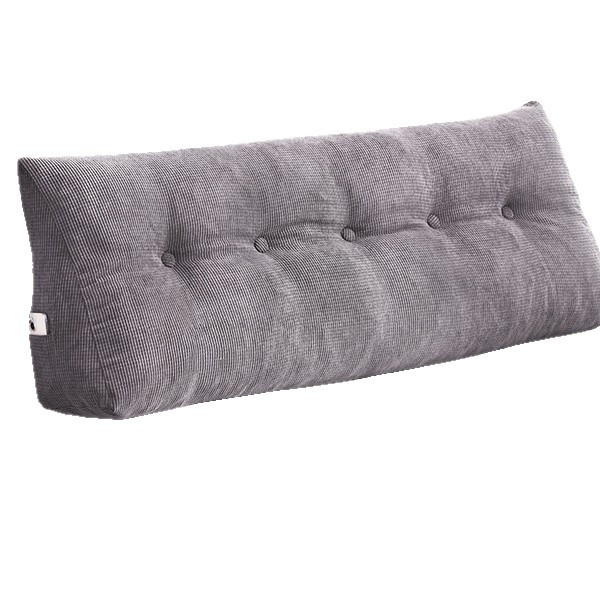Transfronterizo triangular almohada de cabeza de trabajo de lectura de cabeza de cama bolsas de respaldo sofá almohada de dormitorio almohada de cuña de cintura
