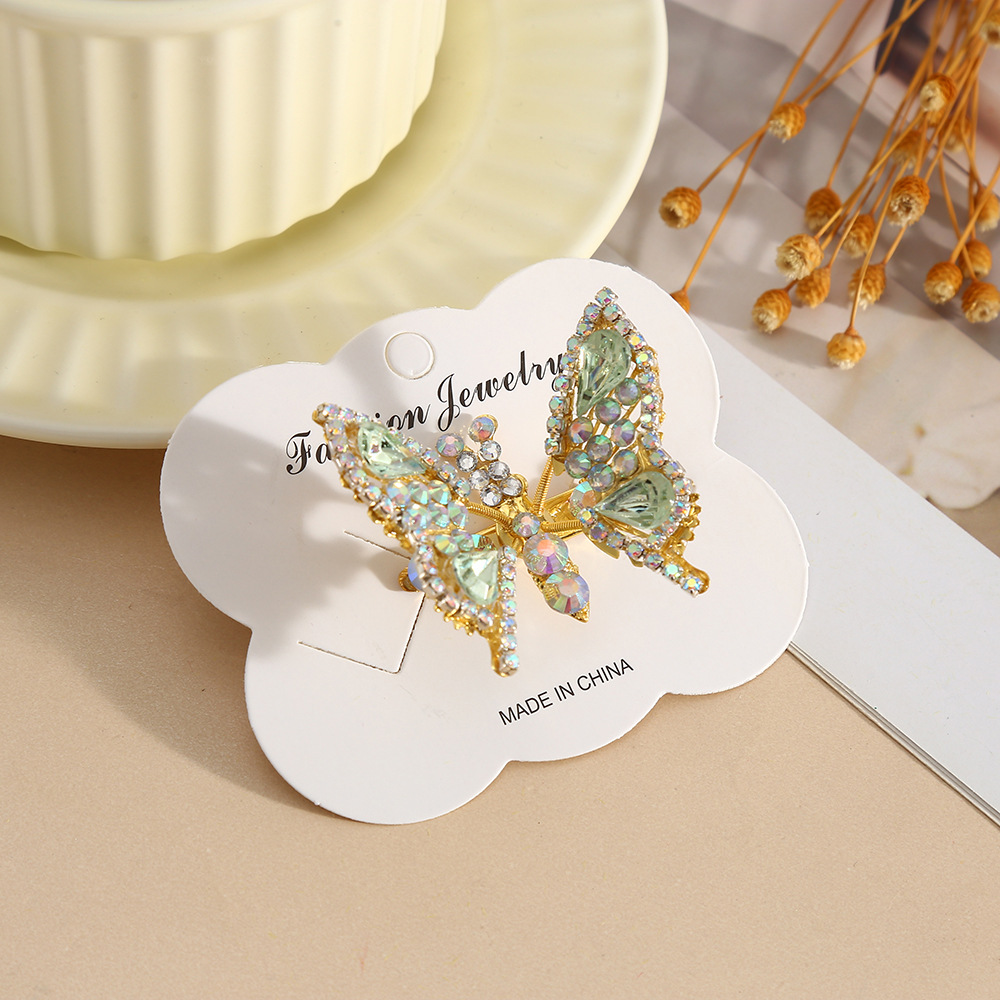 Butterfly Pattern Simple Style Classic Style Women's Butterfly Metal Plating Hair Clip