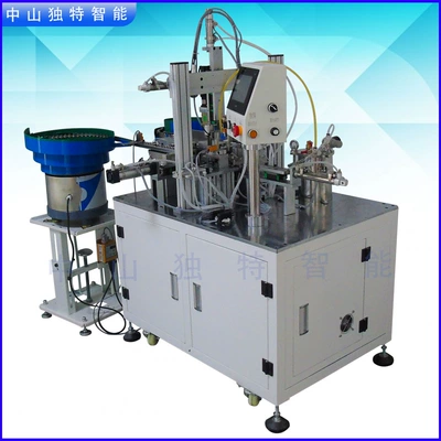 Hardware Hook Fully Automatic Assembly Machine Dt-658 Precision Intelligent Dispensing and Screw Locking Assembly Equipment Direct Supply