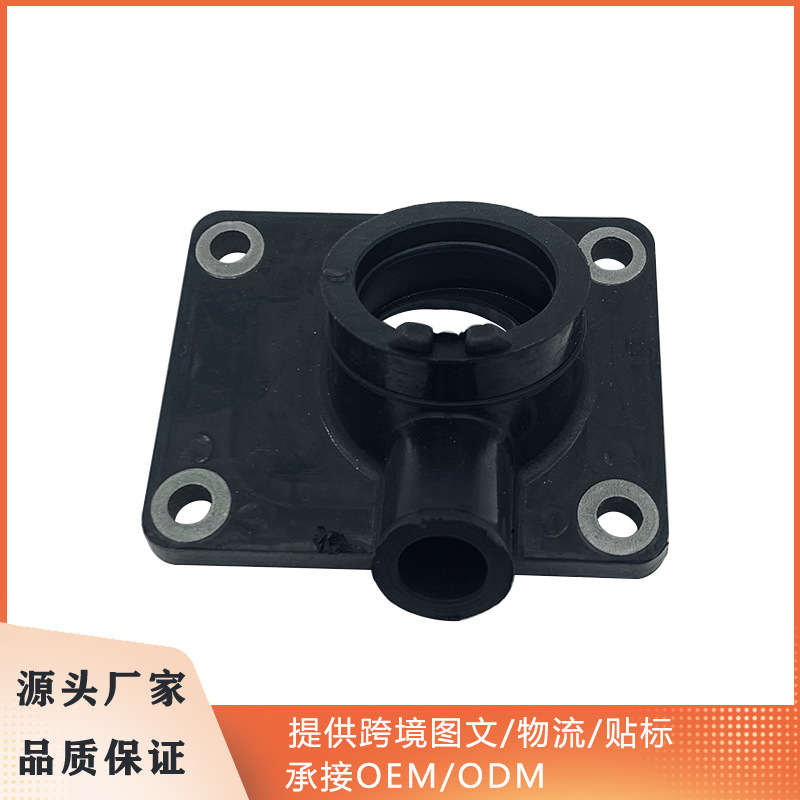 Motorcycle carburetor intake interface pipe for Yamaha DT125 DT200 YFS200 fuel system