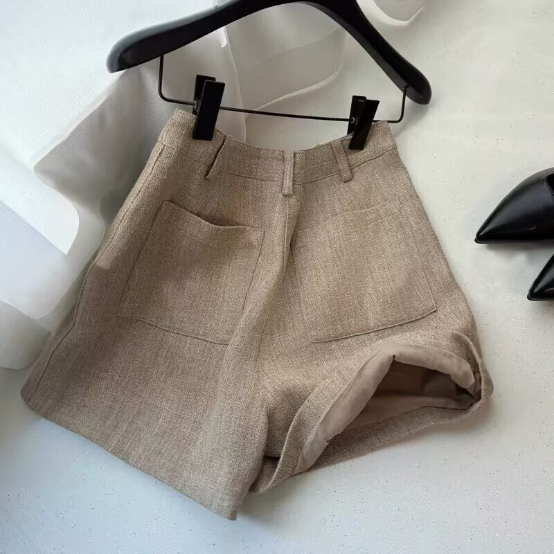 High-Quality Products from the Source Factory~ This Year's New Arrivals: Casual Linen Wide-Leg Shorts for Women, Thin for Summer High-Quality Products from the Source Factory~ This Year's New Arrivals: Casual Linen Wide-Leg Shorts for Women, Thin for Summer