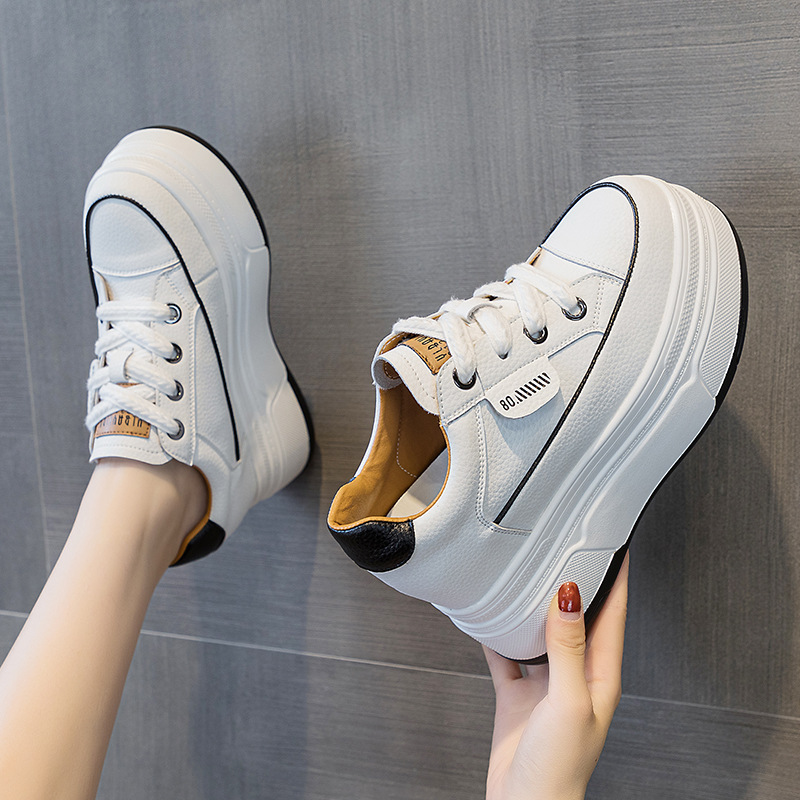2025 Autumn New Casual Sports Shoes for Women, Petite Shoes, Women's White Shoes, Height-Increasing Thick-Soled Sneakers 2025 Autumn New Casual Sports Shoes for Women, Petite Shoes, Women's White Shoes, Height-Increasing Thick-Soled Sneakers