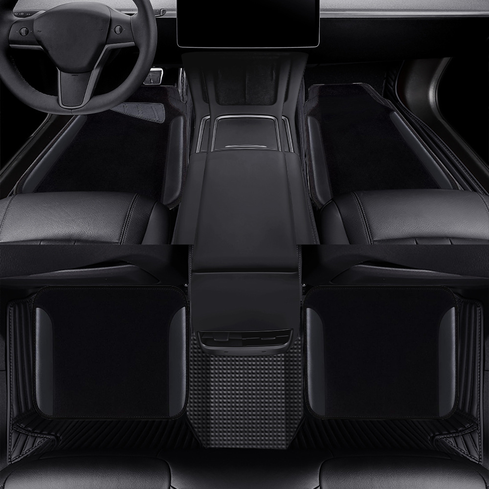 Cross-Border Hot-Selling Universal Car Floor Mats, Non-Slip, Dirt-Resistant, All-Weather Car Seat Mats, Direct Sales from the Manufacturer